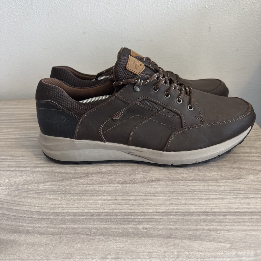 Nunn Bush Shoes Mens Sz 14M Kore Brown Walking 84936-215 City Lace‎ Up Casual - Picture 6 of 11